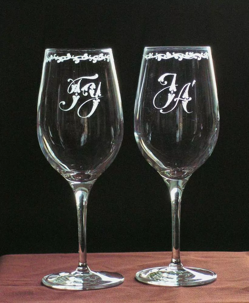 DEKOR MONOGRAM vz0333, pár JÁ A TY