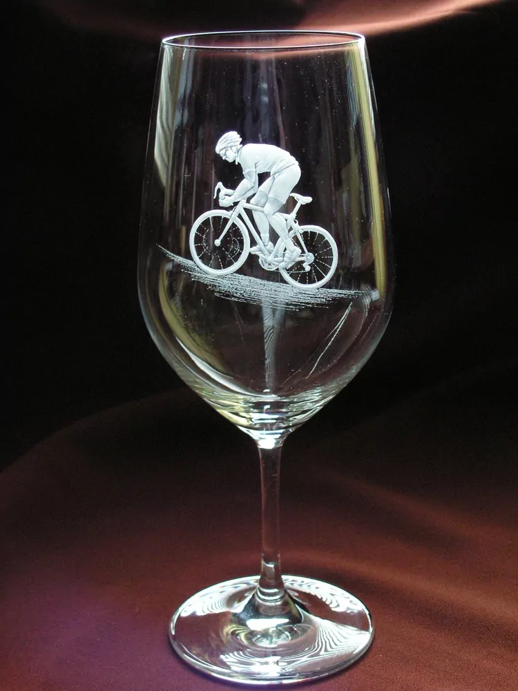 SILNIČNÍ CYKLISTIKA 01, vinná sklenice 500 ml