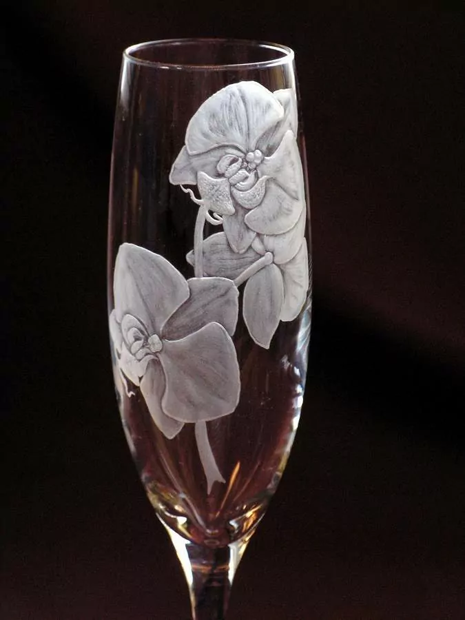 DEKOR SVATEBNÍ, vz 0955,b, orchidea-dendrobium