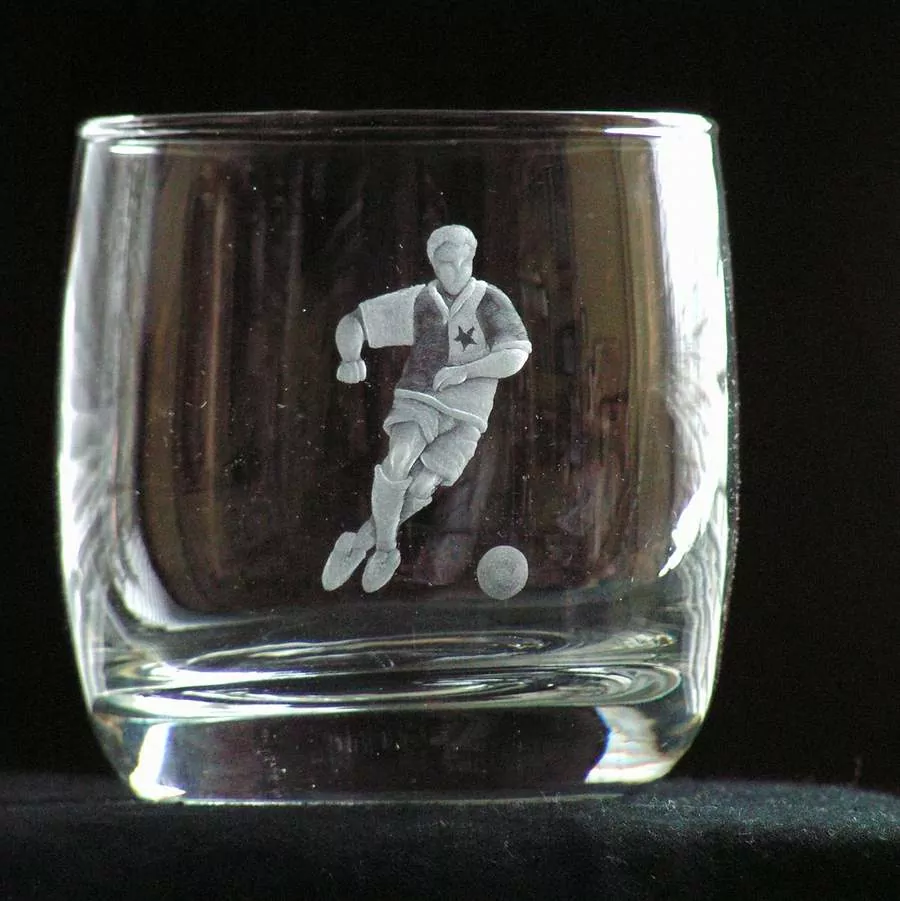 SKLENICE NA RUM A WHISKY, FOTBALISTA.03S. KLIČKA ZÁLOŽNÍKA