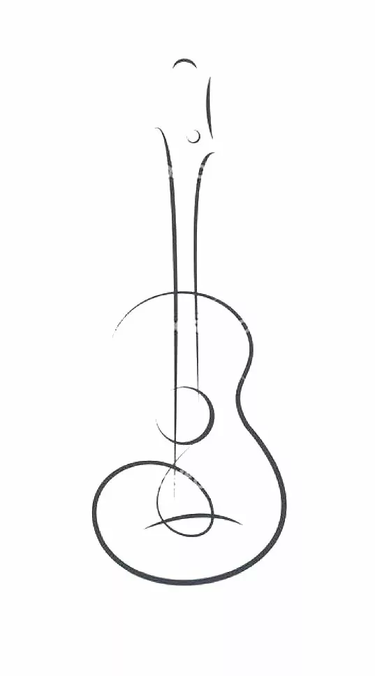 DEKOR symbol kytara 013