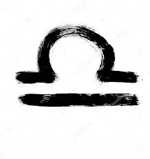 DEKOR SYMBOL ZNAMENÍ ZVĚROKRUHU VÁHY LIBRA 01