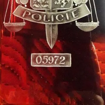 DEKOR ZNAK KRIMINÁLNÍ POLICIE ČR 02.no, na plné lahve