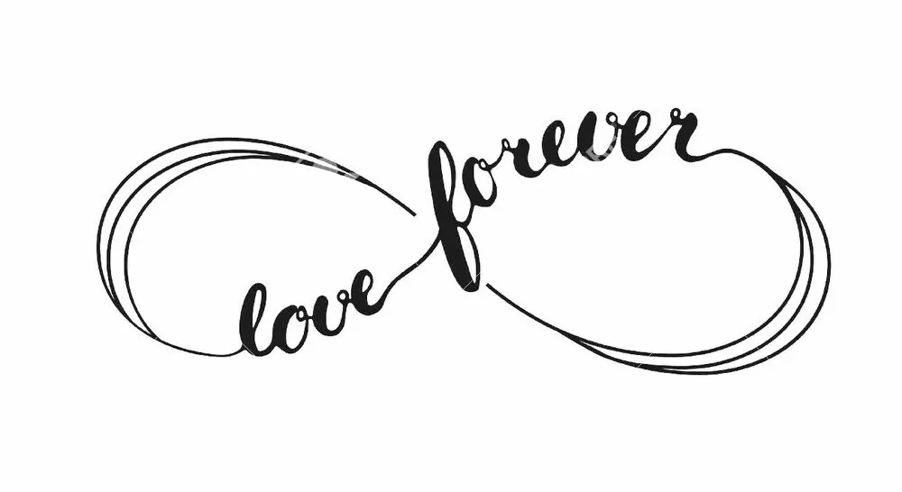 DEKOR SVATEBNÍ FOREVER LOVE 02