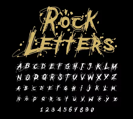 DEKOR PÍSMO ROCK 02