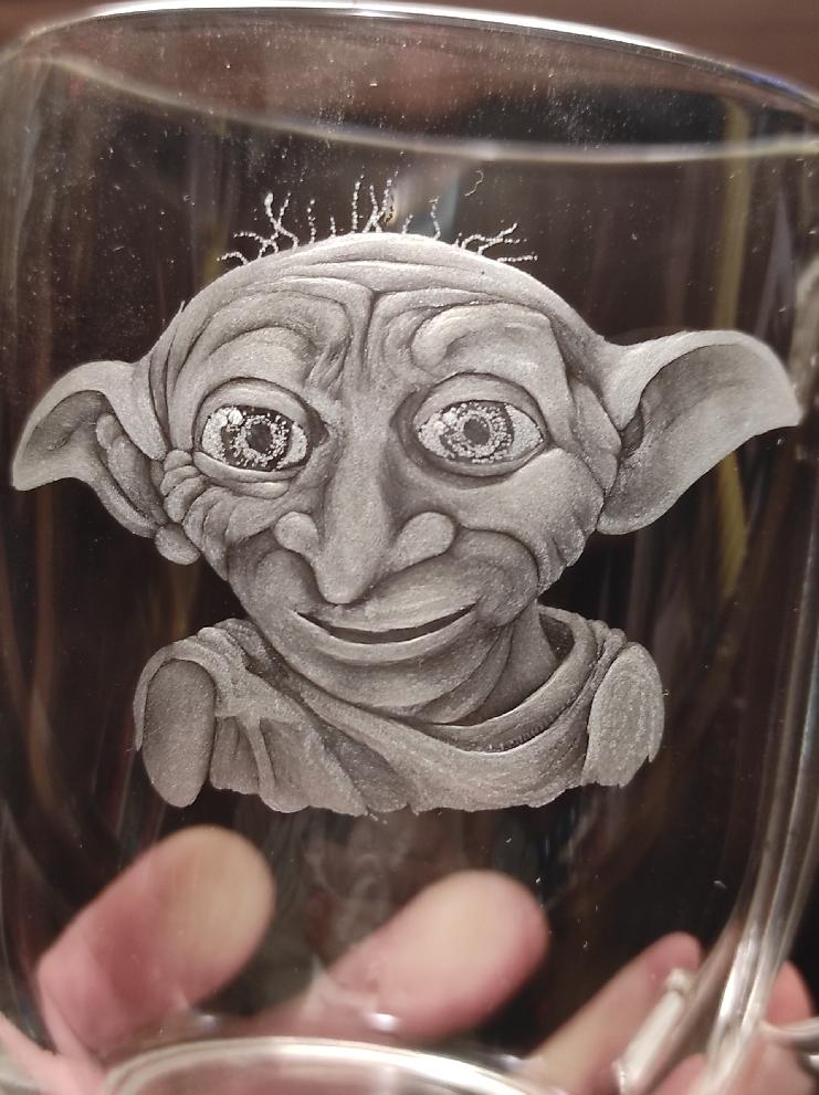 DEKOR DOBBY 02 NA SKLENICE, HARRY POTTER