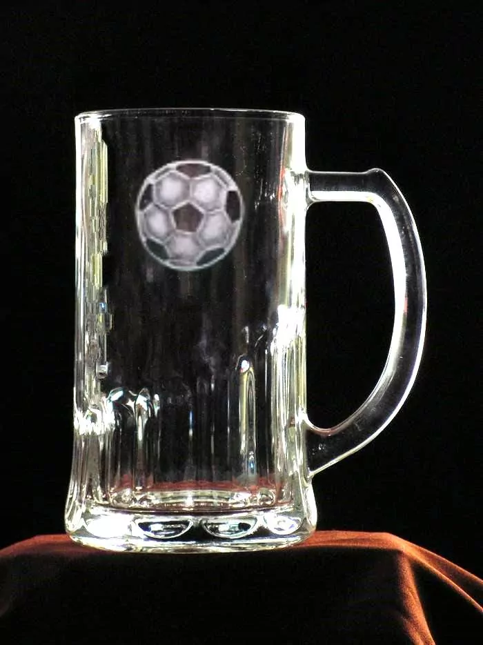 Půllitr Tudor 0,5l, fotbalový míč