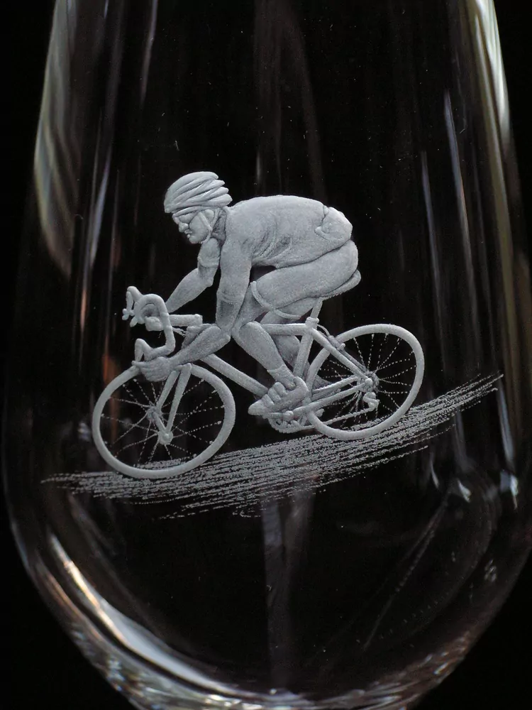 SILNIČNÍ CYKLISTIKA 04, vinná sklenice 500 ml