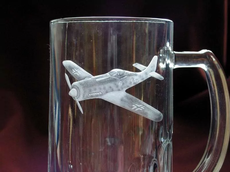 RYTÝ PŮLLITR DEKOR FOCKE WULF 190D-9