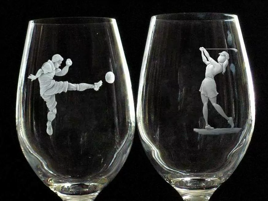 SVATEBNÍ SKLENIČKY 500ml FOTBAL.GOLF.SVTB.FTBL02.GOLF07
