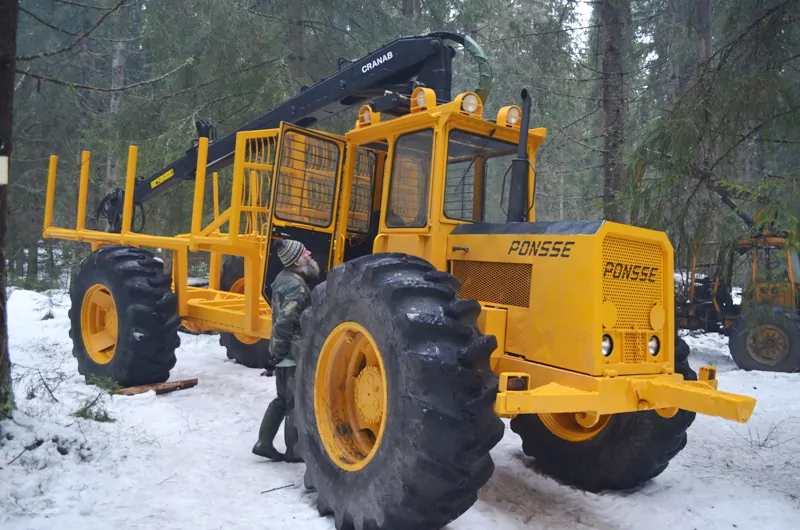 Ponsse forest machine 740ml, lesní stroje