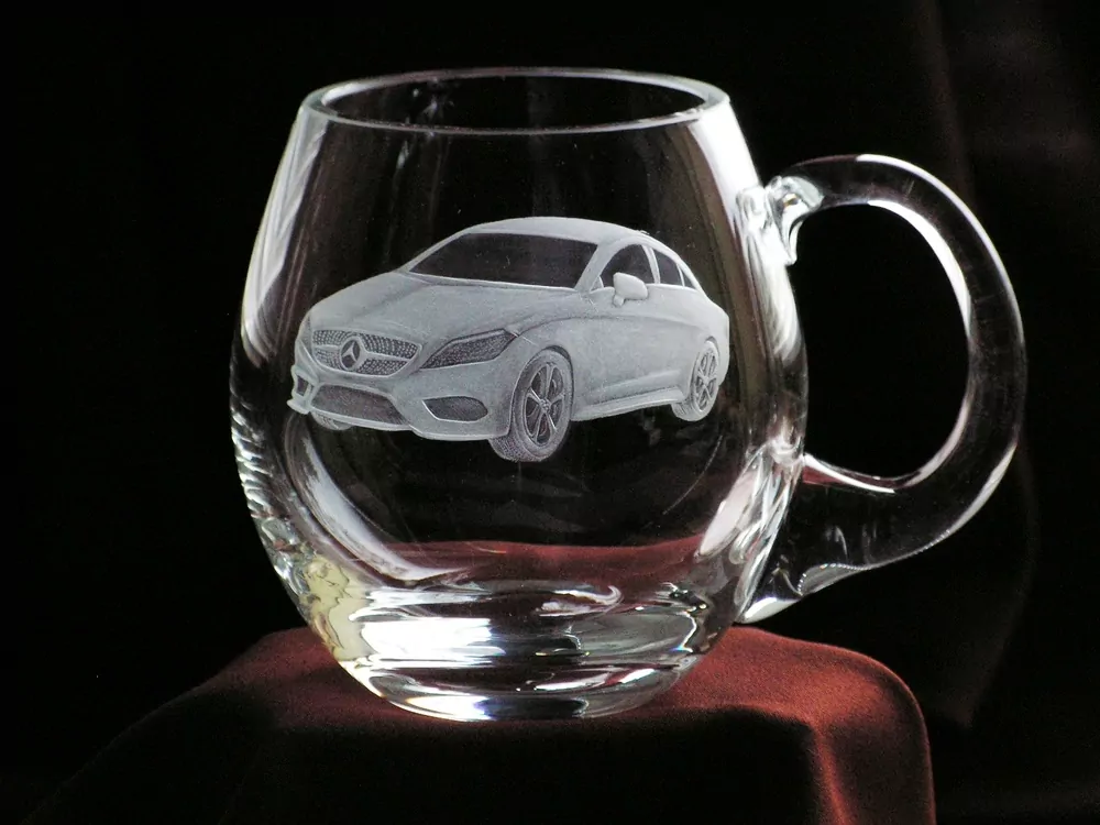 DEKOR MERCEDES-BENZ CLS 02, VÁZA,ČÍŠE