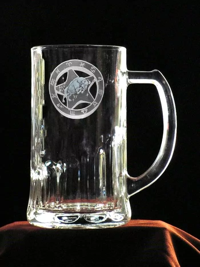 DEKOR ZVĚROKRUH ZNAMENÍ BÝK 022.s MEDAILON ZODIAK 02