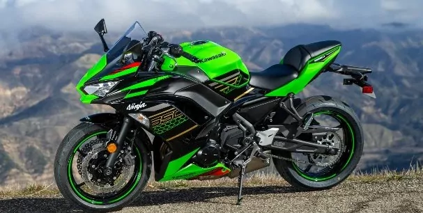 KAWASAKI NINJA ZX GR NA PŮLLITRU ROB S CHMELEM DOWN
