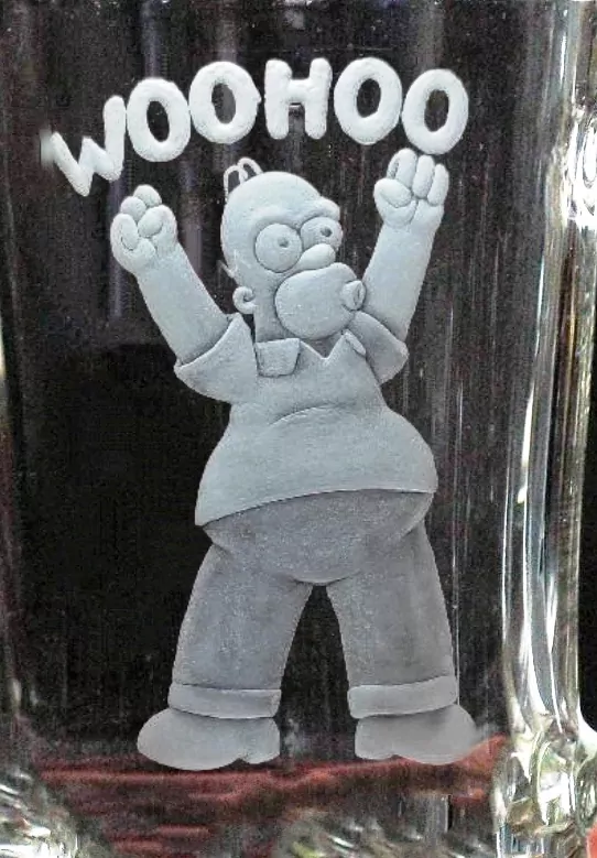 HOMER SIMPSON 03b woohoo na půllitru IKD