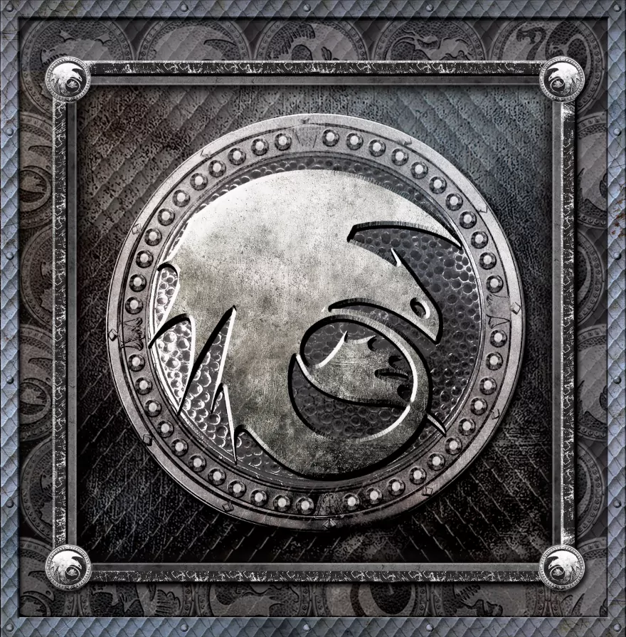 DEKOR SYMBOL JAK VYCVIČIT DRAKA. HOW TO TRAIN YOUR DRAGON