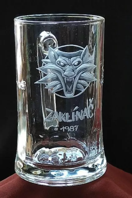 DEKOR THE WITCHER ZAKLÍNAČ 01 NAPŘ NA SKLENICE A PŮLLITRY 500 ML