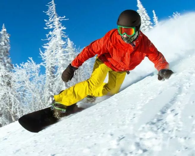 DEKOR LYŽAŘI SNOWBOARD 01