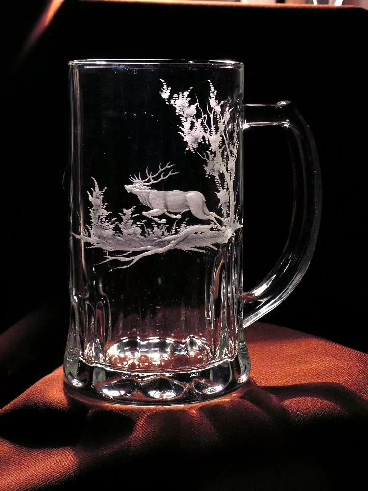 MYSLIVOST, JELEN HRNEK VENEZIA 230ml, SKLENICE NA KÁVU ČAJ