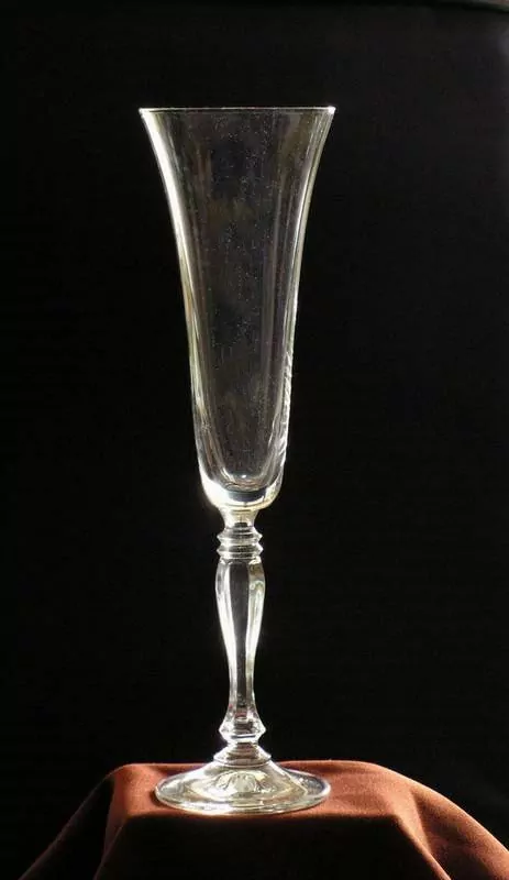 SRDCE DÝNKO, sklenice na šampaňské 180 ml sklenice flétna