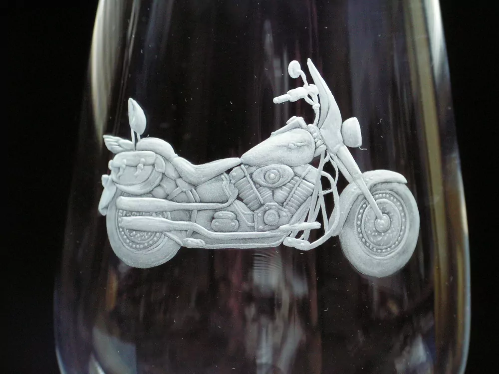 Rytý vinná 650ml-HARLEY DAVIDSON Fat Boy