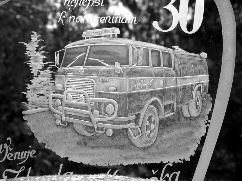 SDH. HASIČI, hasičské auto.01,WHISKY 410ml