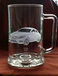 DEKOR MERCEDES-BENZ CLS 02, VÁZA,ČÍŠE