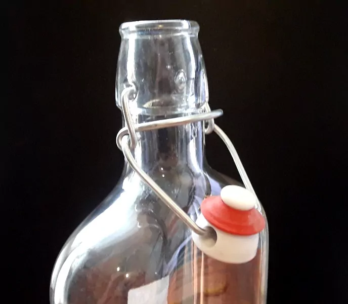 PLOCHÁ LAHEV, 0,5l, DRÁT KERAM GUMA ŠPUNT