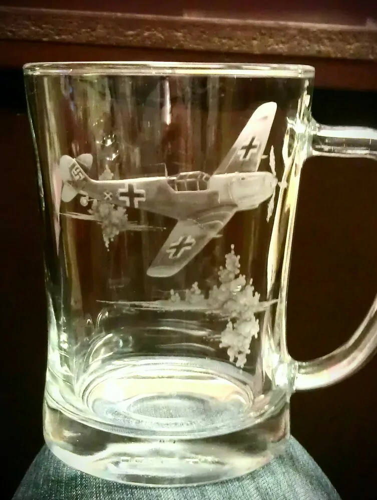 DEKOR MESSERSCHMITT BF 109 na půllitry