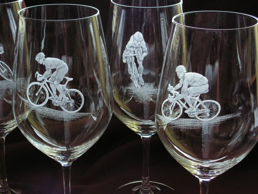 SILNIČNÍ CYKLISTIKA 03, vinná sklenice 500 ml