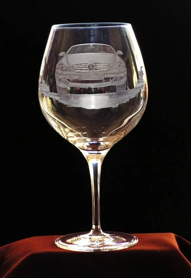 DEKOR MERCEDES 01, VÁZA,ČÍŠE