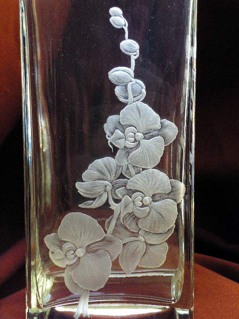FLÉTNA 170ml, vz 0955,b, orchidea-dendrobium