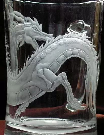 DEKOR DRAK 01 -BIG ANGRY DRAGON