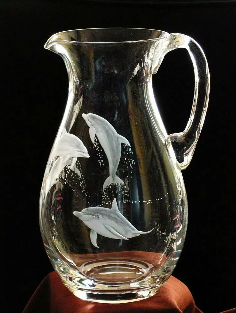 SET 6+1 DELFÍNI, DŽBÁN 1900ml, SKLENICE 320ml, ALKONEALKO