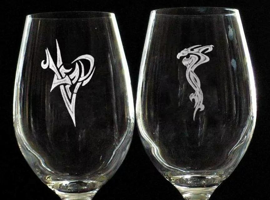 SVATEBNÍ SKLENIČKY.TATOO.0114.650ml
