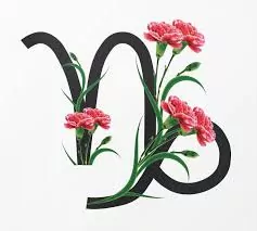 DEKOR SYMBOLY ZVĚROKRUHU S KVĚTY