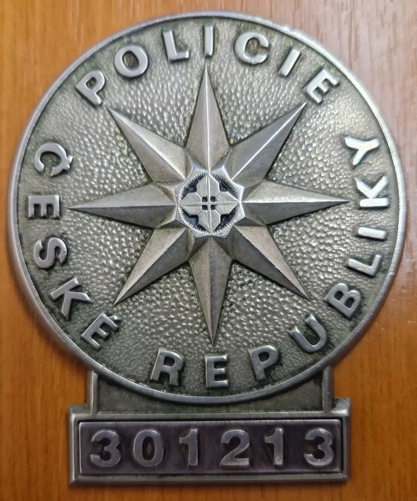DEKOR ZNAK POLICIE ČESKÉ REPUBLIKY 01