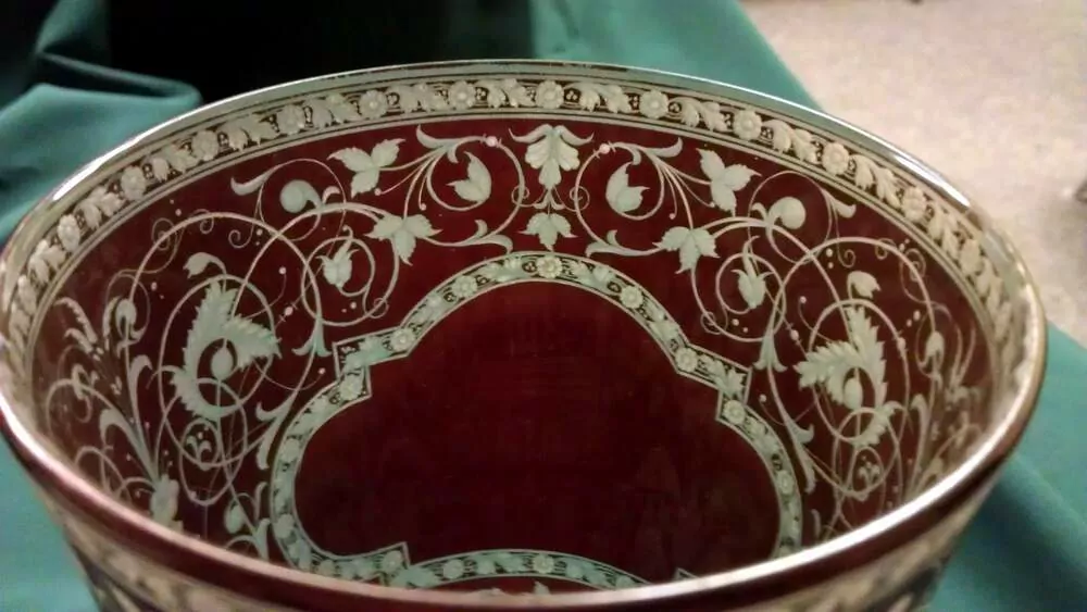 RYTÝ ZEDNÁŘSKÝ POHÁR, LAZŮRA, LOGENGLAS