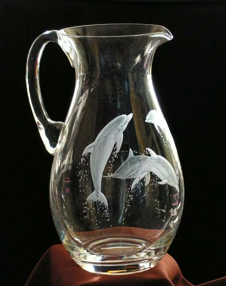 SET 6+1 DELFÍNI, DŽBÁN 1900ml, SKLENICE 320ml, ALKONEALKO