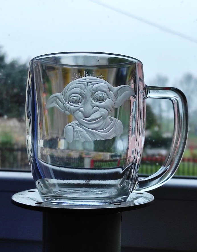DEKOR DOBBY 02 NA SKLENICE, HARRY POTTER