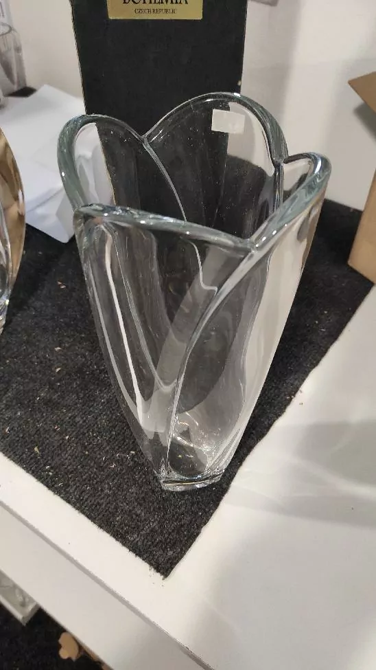 VÁZA GLOB TULIPÁN 30cm
