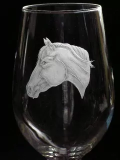 Hlava koně05L, sklenice na víno 650ml