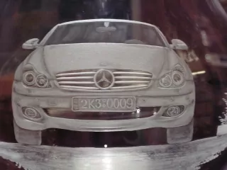 DEKOR MERCEDES 01, VÁZA,ČÍŠE
