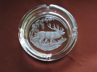 POPELNÍK, 14,5 cm, MYSLIVOST VYRYTÝ JELEN 04.vč