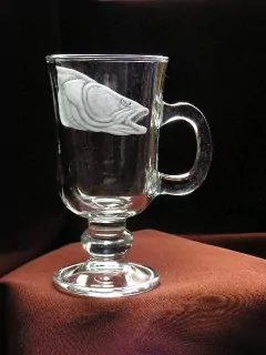 HLAVA CANDÁTA, sklenice na čaj, SKLENĚNÝ HRNEK VENEZIA 230ml