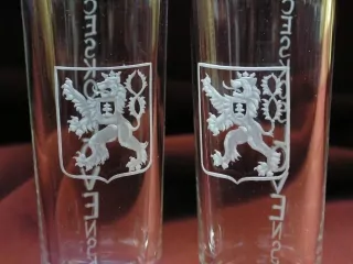 SLOVENSKO-ČESKÁ SVATBA LONG VISKA 50ml DEKOREM VZ068 