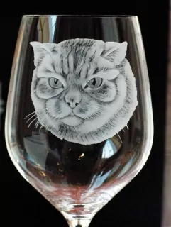 DEKOR Kočka na vázy 03