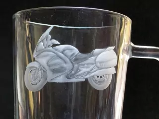 Rytý půllitr-broušený,IKd01- HONDA ST1300-levně