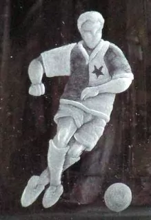DEKOR FOTBALISTA.03S. KLIČKA ZÁLOŽNÍKA SLAVIA PRAHA