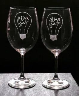 SVATEBNÍ SKLENICE 450ml 546 žárovka.b